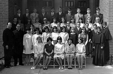 Custer High School Graduation Custer South Dakota 1967 Yearbook Pictures