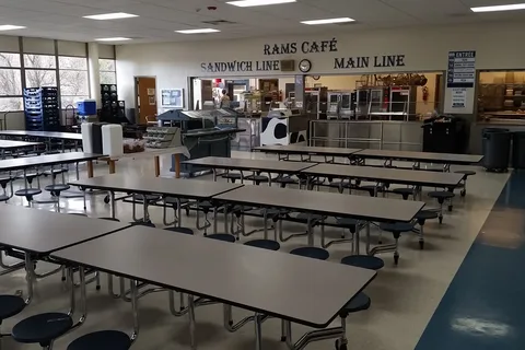 School Cafeteria Serving Line Equipment