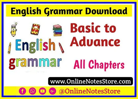 Basic English Grammar PDF Free Download